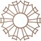 Ekena Millwork Augustus Wood Fretwork Pierced Ceiling Medallion, Wood (Paint Grade), 16"OD x 5 5/8"ID x 3/8"T CMWP16X16X0375AUMF - alternate 5